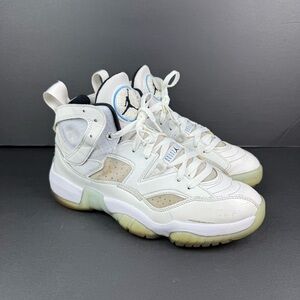 Jordan Jumpman 2 Trey Basketball Shoes White/Light Blue D01925-104 - Size 8.5